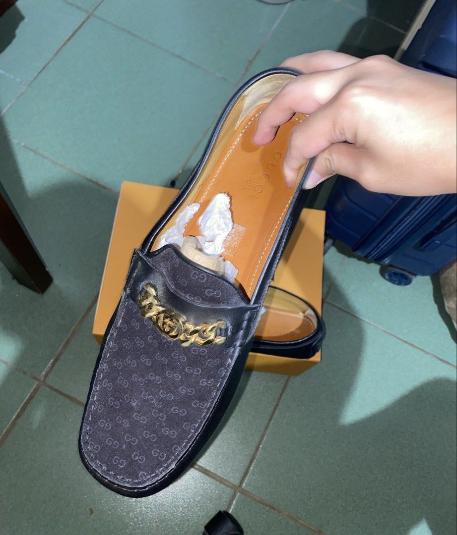 Gucci drivers with horsebit loafers (Category: Sneakers & Footwear) located in Manila. Submitted by miguel_979 (Listing ID 1466559521, Image 1). Description: These Gucci drivers with horsebit loafers are in pretty good condition as seen in pics! Price is negotiable. Bring someone to authenticate these shoes’ legitimacy if you want to be extra sure that they’re not replicas. .