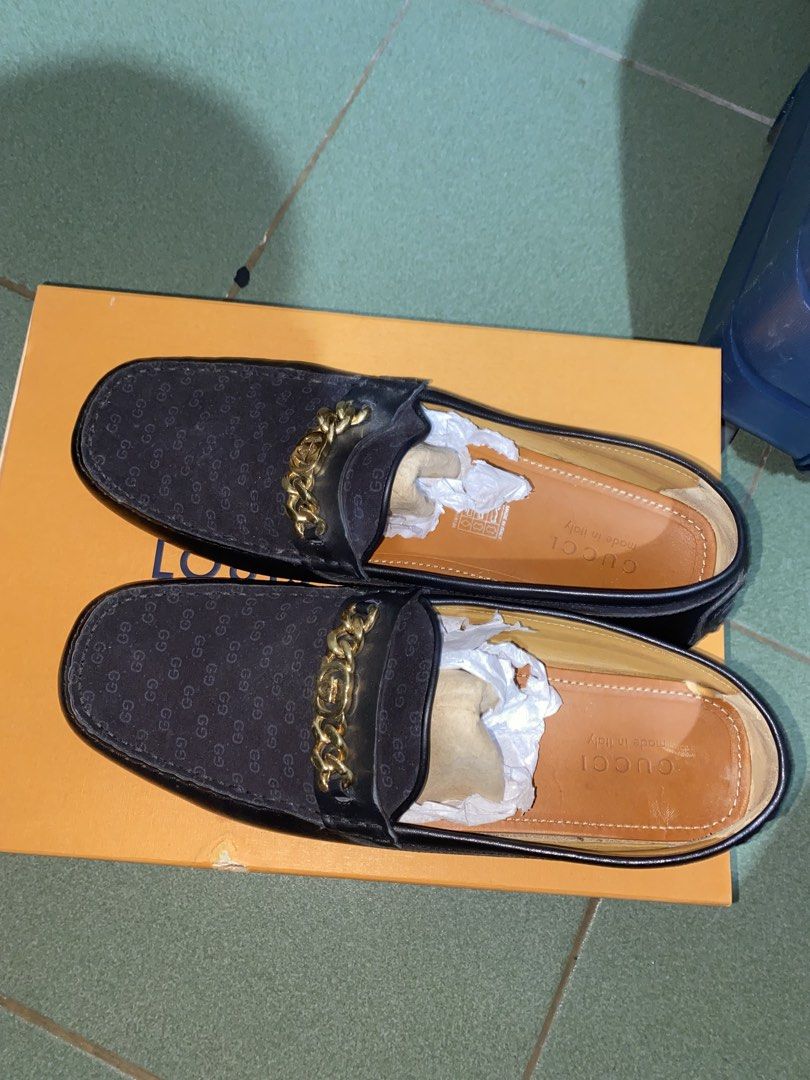 Gucci drivers with horsebit loafers (Category: Sneakers & Footwear) located in Manila. Submitted by miguel_979 (Listing ID 1466559521, Image 3). Description: These Gucci drivers with horsebit loafers are in pretty good condition as seen in pics! Price is negotiable. Bring someone to authenticate these shoes’ legitimacy if you want to be extra sure that they’re not replicas. .