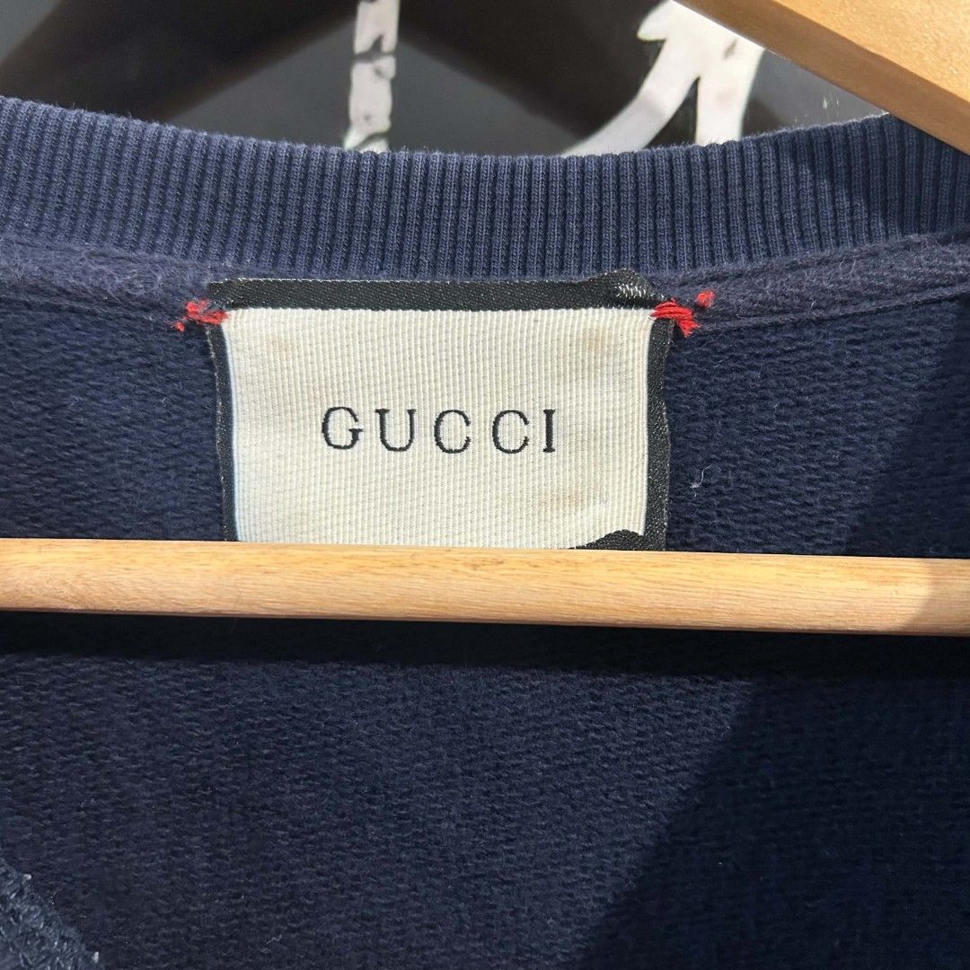 Gucci Interlocking G Sweater (Category: Coats, Jackets and Outerwear) located in Quezon City. Submitted by streetwearandluxph (Listing ID 1466563285, Image 2). Description: Gucci Interlocking G Sweater.
