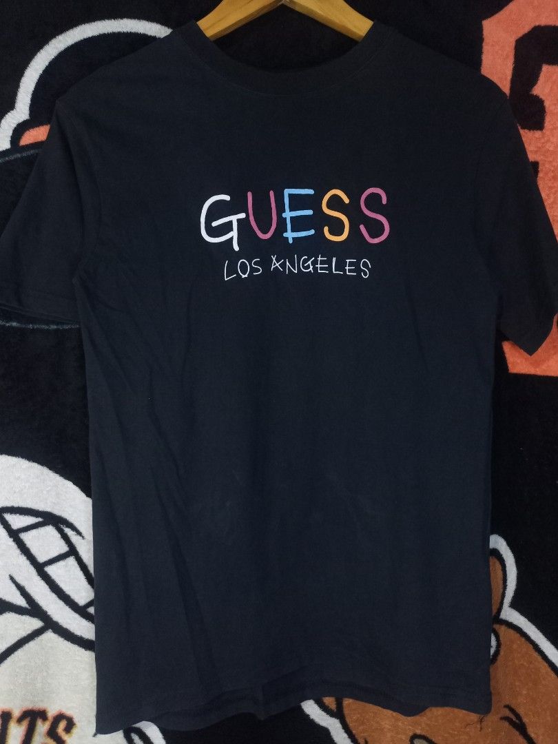 Guess Los Angeles Tee (Category: Tshirts & Polo Shirts ) located in Castilla. Submitted by stignapamorma (Listing ID 1466471815, Image 1). Description: Branded T-shirt ( Ukay Size - 16.5x25.5 Condition - Excellent Color Rate - 9/10 Issue - None Price - 350+SF.