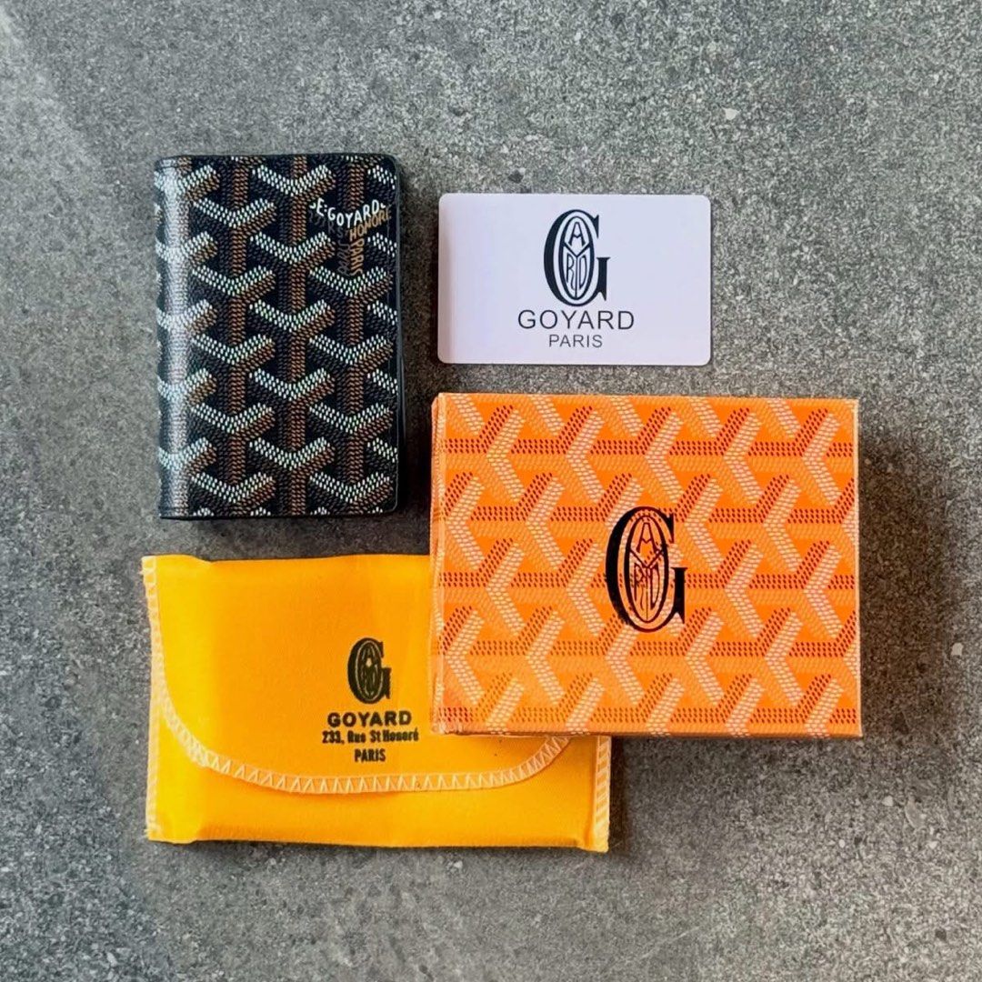 GY Card Holder St. Pierre (Category: Wallets & Card Holders) located in Manila. Submitted by hatline_co. (Listing ID 1466351534, Image 1). Description: GY Cardholder Sa1nt Pierr€ Multiple Card holder Bi-fold wallet Comes with box & dust bag AVAILABLE COLOR: BLACK,GREEN,KHAKI,GRAY,YELLOW & ORANGE SALE!! .