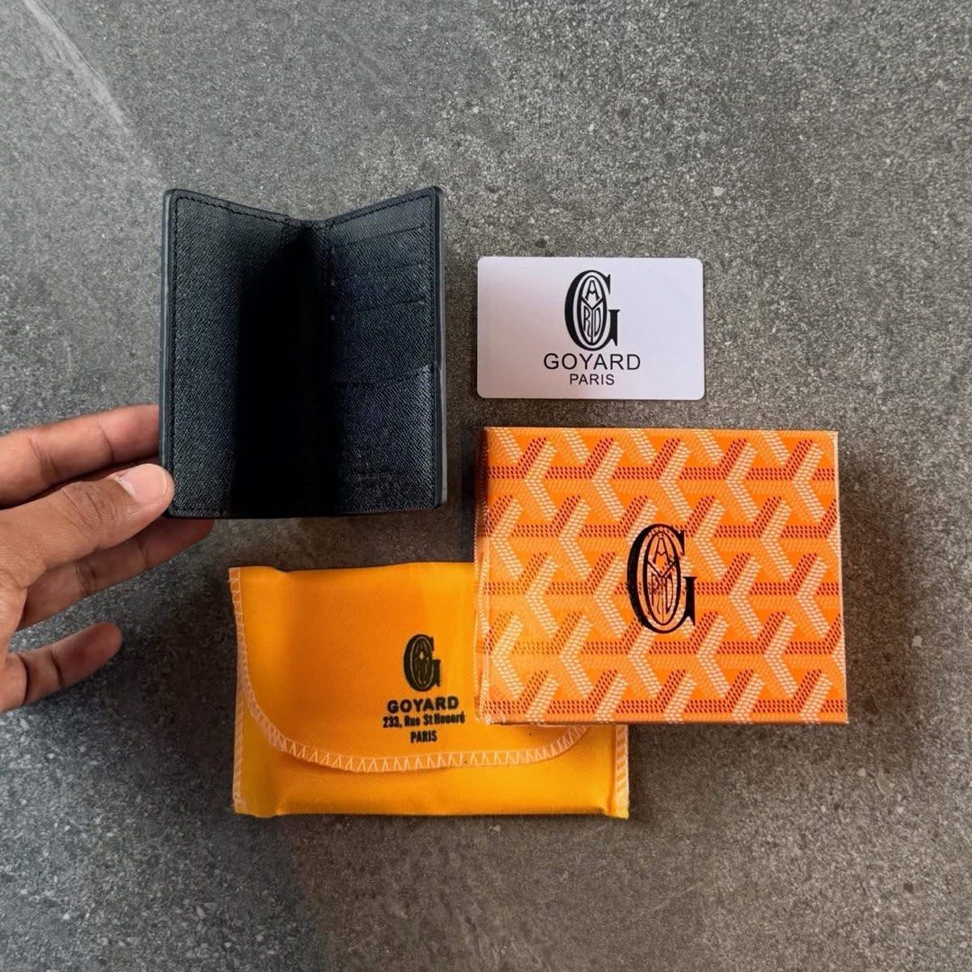 GY Card Holder St. Pierre (Category: Wallets & Card Holders) located in Manila. Submitted by hatline_co. (Listing ID 1466351534, Image 3). Description: GY Cardholder Sa1nt Pierr€ Multiple Card holder Bi-fold wallet Comes with box & dust bag AVAILABLE COLOR: BLACK,GREEN,KHAKI,GRAY,YELLOW & ORANGE SALE!! .