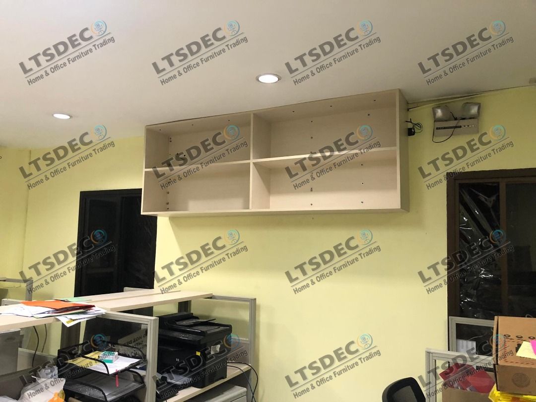 HANGING CABINET OFFICE PARTITION (Category: Office Furniture & Fixtures) located in Quezon City. Submitted by gel-4297 (Listing ID 1466347007, Image 3). Description: LTSDECO Home and Office Furniture Trading MANUFACTURER • FABRICATOR • SUPPLIER Looking for office furniture, modular partitions, workstations, or customized furniture? We can help! LTSDECO Home and Office Furniture Trading is a trusted manufacturer, fabricator, and supplier of qualit