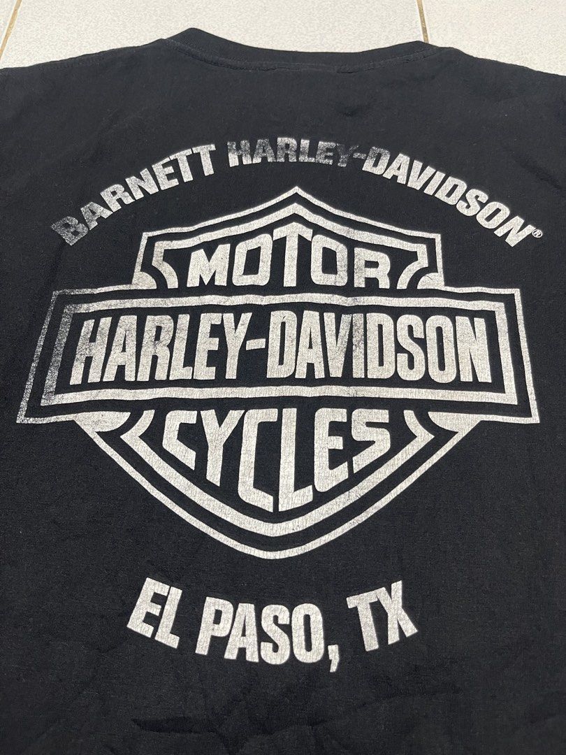 Harley Davidson Tshirt (Category: Tshirts & Polo Shirts ) located in Mandaue City. Submitted by MJ_80 (Listing ID 1466369477, Image 2). Description: Harley Davison 110 Anniversary Official Bravado Tag Medium Dimes: 19 X 27 See photos for measurements Color rate & Condition: 9.9/10 Price : 1,450.