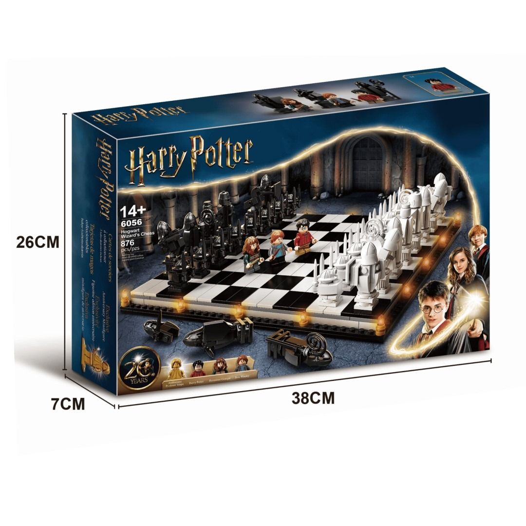Harry Potter Wizard's Chessboard Hogwarts Chess Building Block Bricks Toy (Category: Action & Battle Toys) located in Taguig. Submitted by realmshop (Listing ID 1466433206, Image 1). Description: Harry Potter Wizard's Chessboard Hogwarts Chess Building Block Bricks Toy ♟️"Checkmate." ✨ Recreate one of cinema's most iconic magical duels — brick by brick. The ultimate build-and-display tribute for wizarding-world fans. ♟️ RECREATE THE ICONIC CHESS 