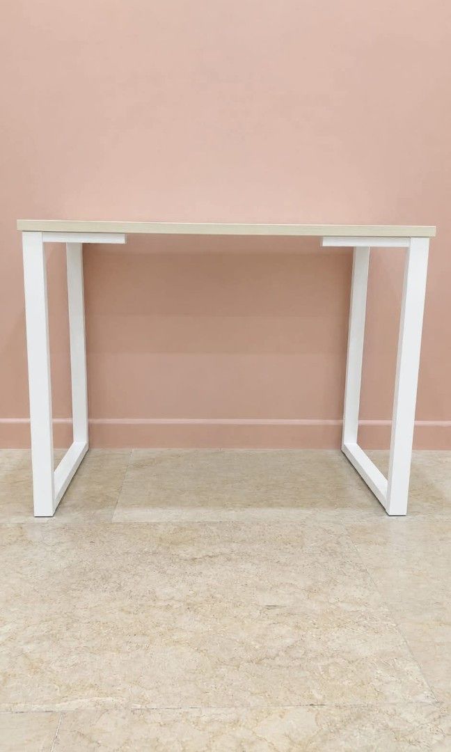 Heavy Duty Computer table (Category: Tables & Sets) located in Manila. Submitted by joydolor (Listing ID 1466410763, Image 3). Description: 🔥 HEAVY DUTY OFFICE TABLE 🔥 ✅ BRAND NEW ✅ LAMINATED TOP ✅ MAKAPAL ANG TOP ✅STURDY ✅ 2.5CM THICKNESS ✅ WITH HOLE FOR WIRE ✅METAL FRAME METAL FRAME DISCRIPTION Gloss black Size 1x2 Galvanized Steel 1.5MM Thickness Coated with epoxy enamel spray paint (kaya hindi mababakbak ang paint) 100x50cm ⚪off white color