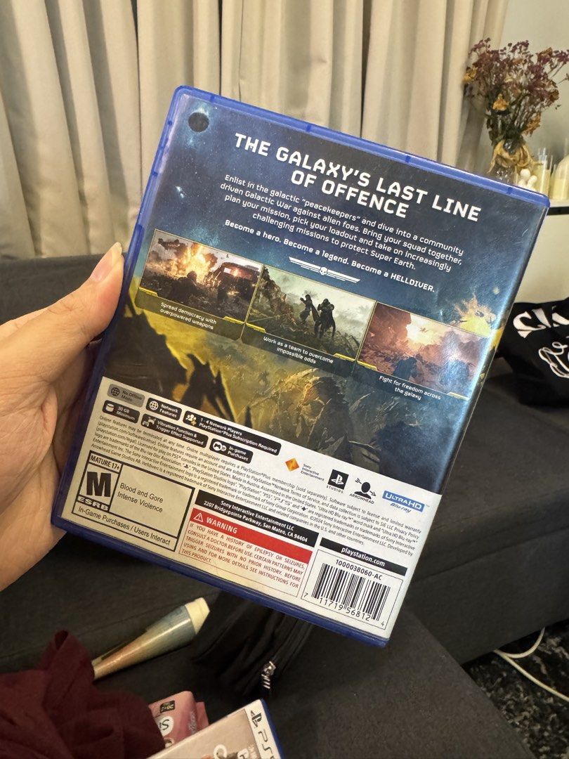 Helldivers 2 PS5 CD (Category: PlayStation) located in Pasig City. Submitted by robbiseraphin (Listing ID 1466428760, Image 2). Description: 🎮 Selling: Helldivers 2 for the PS5 💰 For only 1400 php! —————— 📱PM me if you have any questions .