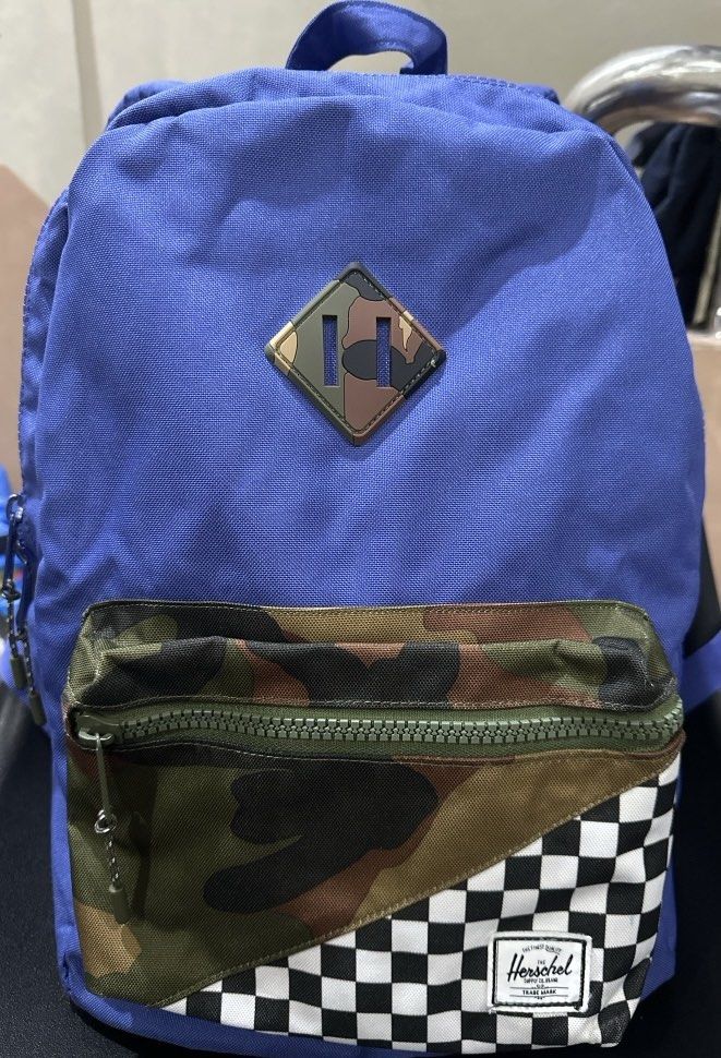 Herschel Backpack (USED) (Category: Backpacks) located in Manila. Submitted by krystalchewey_ (Listing ID 1466408616, Image 1). Description: Used Actual Photo Posted 1350php L-16 inches W-12 inches Check last photo .