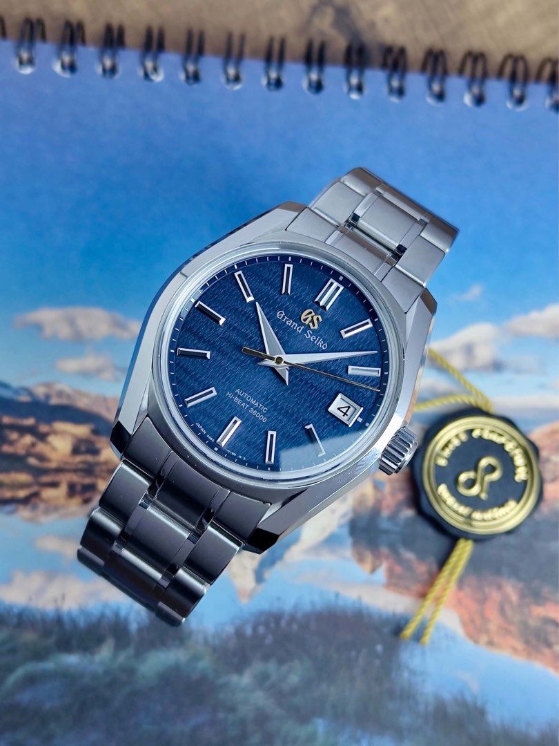 Hi Beat "Shubun" Blue Dial (Category: Men's Watches) located in Makati City. Submitted by swissperpetual (Listing ID 1466387605, Image 3). Description: Grand Seiko Heritage Collection 62GS "Shūbun" Hi-Beat Blue 40mm SBGH273G 2024 Complete Set Condition: 9/10 (Excellent condition) Price: P298,000 Negotiable 🤝 7 Day Moneyback Guarantee 🧑‍🔧 1 Year SP Service Warranty 💱 Trades Offers and Pre-orders Accepted 💳 Credit Card Options Available 🪙 Lay