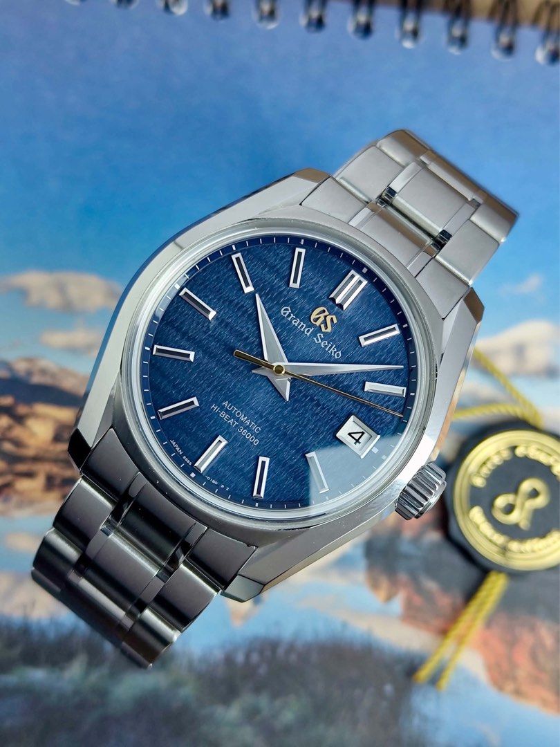 Hi Beat "Shubun" Blue Dial (Category: Men's Watches) located in Makati City. Submitted by swissperpetual (Listing ID 1466387605, Image 2). Description: Grand Seiko Heritage Collection 62GS "Shūbun" Hi-Beat Blue 40mm SBGH273G 2024 Complete Set Condition: 9/10 (Excellent condition) Price: P298,000 Negotiable 🤝 7 Day Moneyback Guarantee 🧑‍🔧 1 Year SP Service Warranty 💱 Trades Offers and Pre-orders Accepted 💳 Credit Card Options Available 🪙 Lay