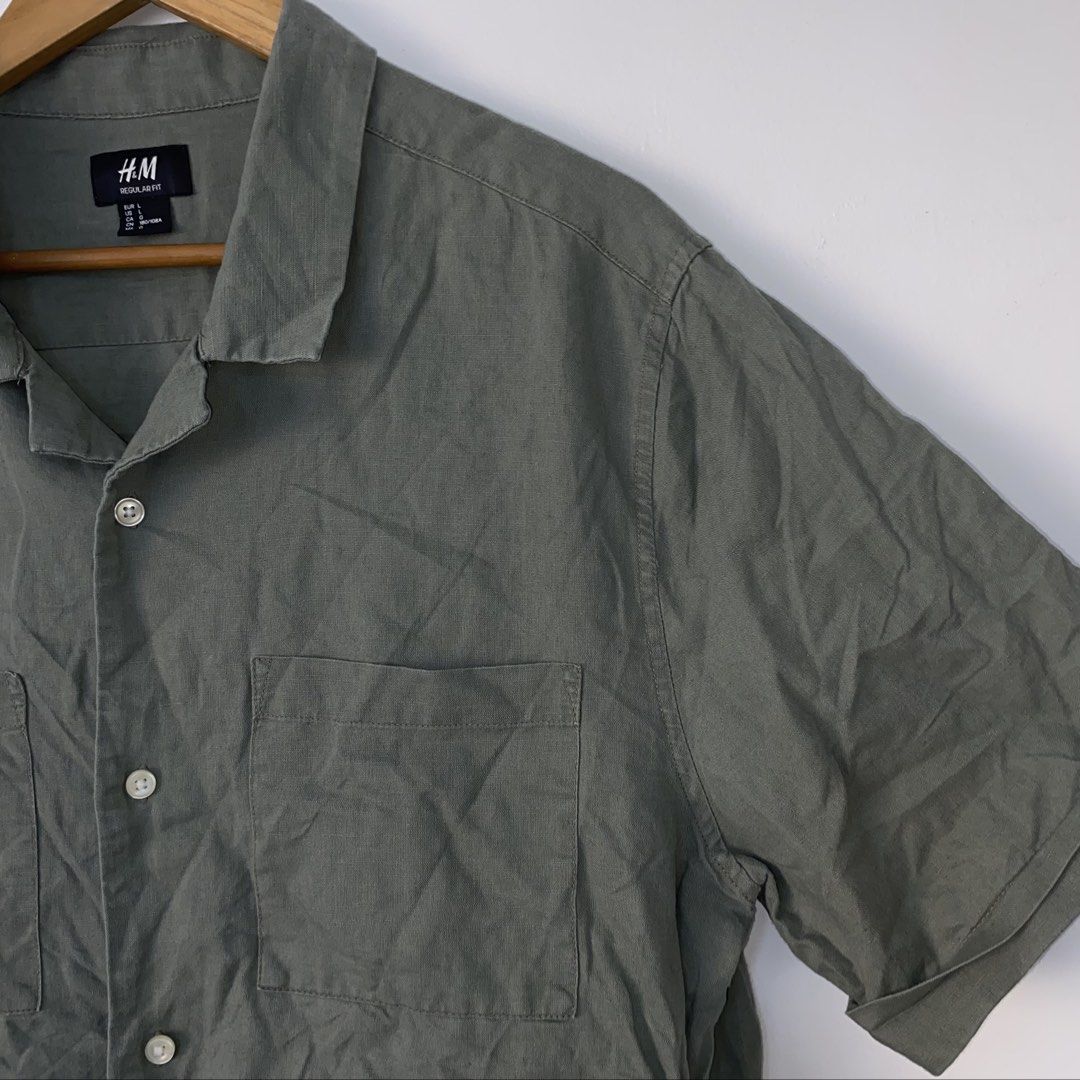 H&M men regular fit top (Category: Formal Shirts) located in San Jose del Monte. Submitted by mamiracky (Listing ID 1466420351, Image 2). Description: .