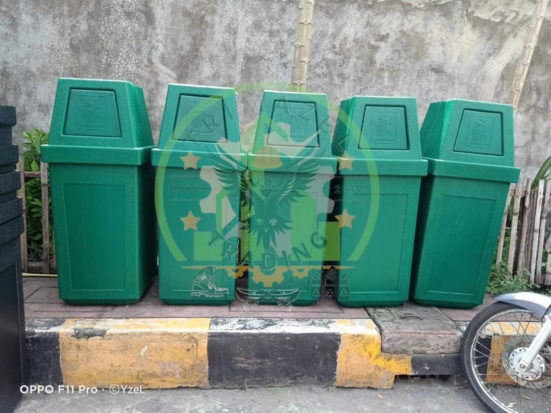 hooded trash bin (Category: Waste Bins & Bags) located in Quezon City. Submitted by irishbayaban20 (Listing ID 1466408758, Image 1). Description: ✅ Guaranteed lowest price ✅ Quality products ✅ 100% LEGIT TRUSTED SUPPLIER! ✅ With Complete Legal Documents ✅ BIR Registered We Supply All Kinds Of PPE Supplies, Raincoat, Hard Hat, Cooler Box, Plastic Trash Bin, Road Barriers, Kayak Boats, Crystal Kayak, Traffic Cone, T-Bollards & All Kinds Of Safety S