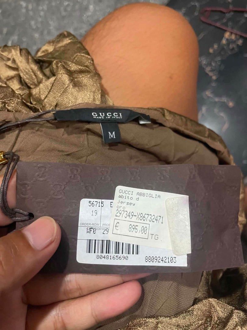 [HOOK UP] AUTHEN GUCCI (Category: Dresses) located in Andop. Submitted by junjun_watanabe (Listing ID 1466458267, Image 2). Description: Authentic no issues brand new with hang tag excellent.