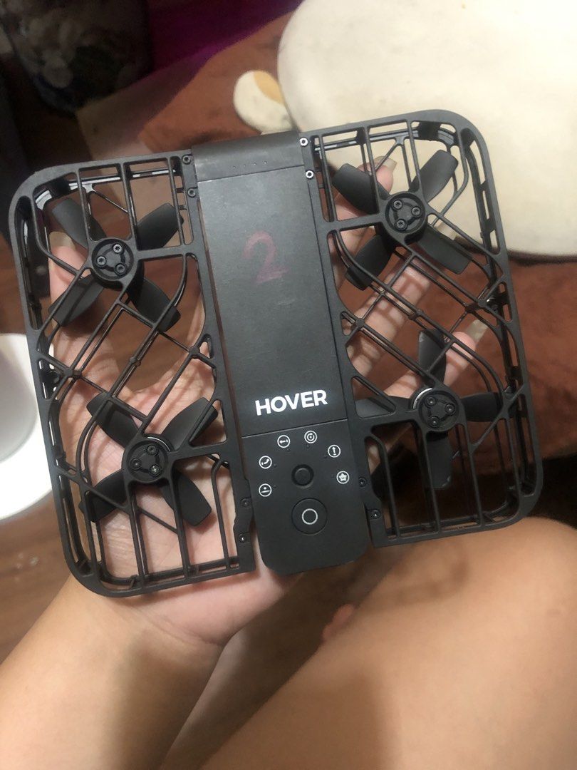 HOVERAir X1 Selfie Drone Black (Category: Drones) located in Caloocan City. Submitted by razelbelon42243 (Listing ID 1466480732, Image 1). Description: HOVERAir X1 black drone. Compact foldable design, easy aerial photography. Original box, drawstring pouch, and extra batteries included. Pocket-sized flying camera for quick shots and vlogging. Ready to fly out of the box. Fully functional and well-kept equipment..