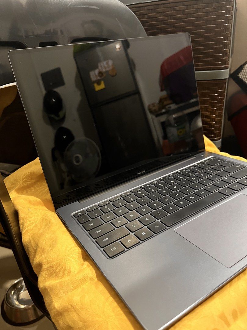 Huawei MateBook D14 | AMD Ryzen 5 (Category: Laptops & Notebooks) located in Antipolo. Submitted by henlo_yna (Listing ID 1466493812, Image 1). Description: Rush Selling: Huawei Matebook 14 (note: this is different and better than D14) Ideal for work, gaming or studying RFS: Need funds asap Inclusion: Unit and Charger only Meet up within Antipolo, Megamall, Marikina only Specs (see pic for full spec): * Processor: AMD Ryzen 5 4600H with Radeon Gr