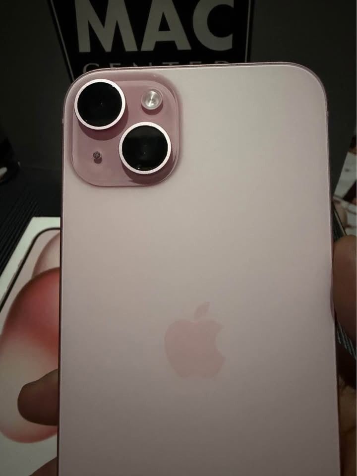 I (Category: iPhone 15 Series) located in Manila. Submitted by warmwater.346211 (Listing ID 1466378606, Image 3). Description: 🌸iPhone 15 Plus 128GB Pink color 🌸Under Apple warranty until Dec 29, 2026 🌸Local Purchased 🌸91% Battery Health 🌸Factory Unlocked (Any sim) 🌸NO issue ( No dents and paintchips) pwede sa maarte 🌸Unli check and reset 🌸Inclusions: Orig box, Orig Cord and Manual .