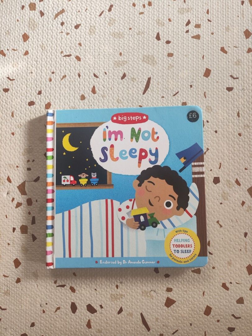 I'm not Sleepy Interactive Book (Category: Children's Books) located in Taguig. Submitted by cleanupmomma (Listing ID 1466435498, Image 1). Description: Please take time to read ❤️ Boardbook Interactive every page wyiwyg.