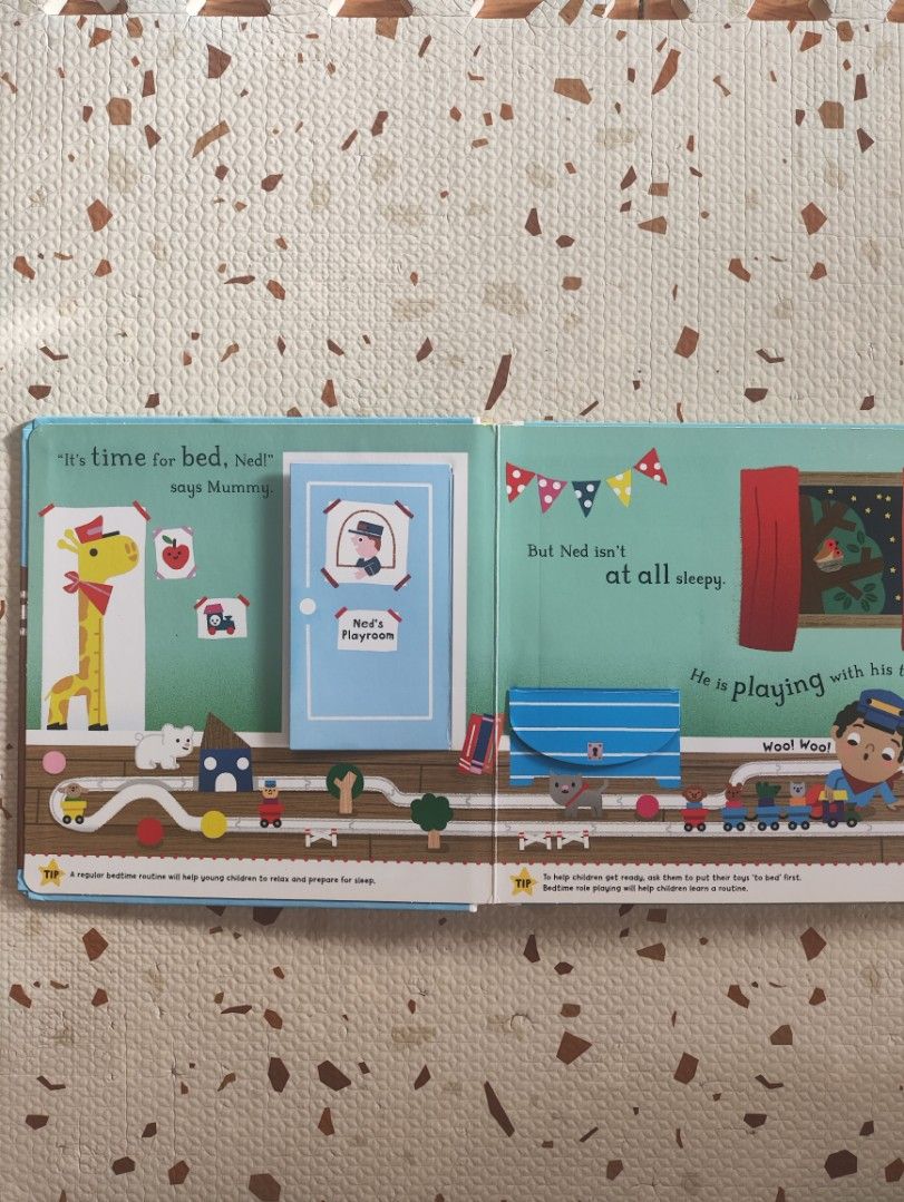 I'm not Sleepy Interactive Book (Category: Children's Books) located in Taguig. Submitted by cleanupmomma (Listing ID 1466435498, Image 2). Description: Please take time to read ❤️ Boardbook Interactive every page wyiwyg.