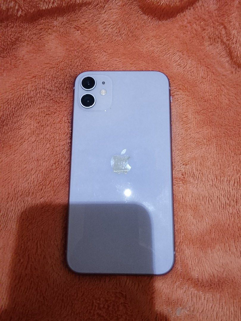 Iphone 11 128GB (Negotiable) (Category: iPhone 11 Series) located in Tanza. Submitted by gwen1905 (Listing ID 1466447445, Image 1). Description: * 128GB * 75% battery health * Face ID ✅ * Cameras/front + rear ✅ * Speakers/mic ✅ * Wi-Fi/Bluetooth/AirDrop ✅ * Charging port ✅ * Buttons ✅ * SIM/openline status * True Tone ✅ * iCloud/Find My can be removed/reset ✅ * Screen has a visible line * Screen slightly lifts from frame; taped down * No charger 
