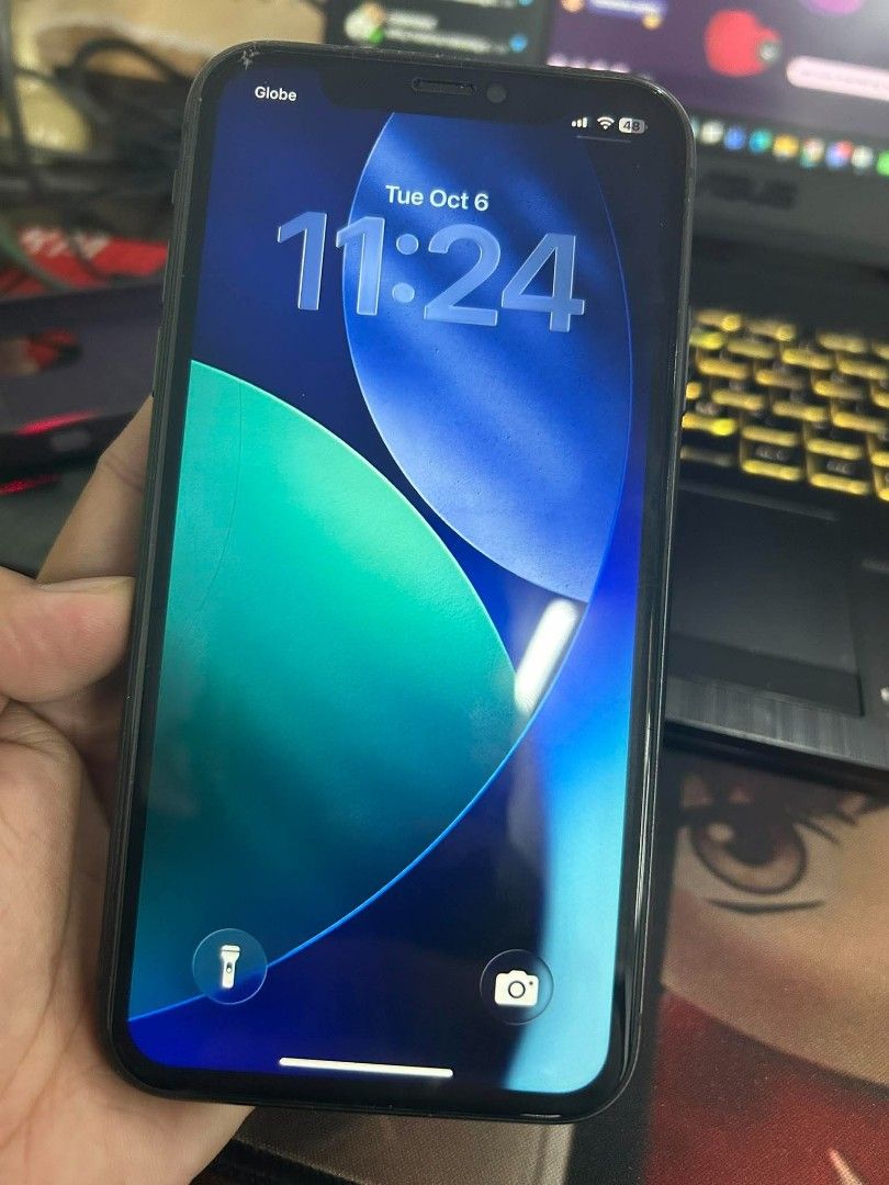 Iphone 11 64gb (Category: iPhone 11 Series) located in Paranaque City. Submitted by kimpoyyyyy (Listing ID 1466461072, Image 2). Description: *FOR SALE: iPhone 11 64GB 📱* 💰 *Selling Price: ₱8,500 — Slightly Negotiable* *Details:* • iPhone 11 64GB • Battery Health: *71%* • Face ID: Working • True Tone: Working • Camera: Working • Speaker/Mic: Working • All buttons: Working • No iCloud/Activation Lock • Factory Unlocked / Open Line • No major iss