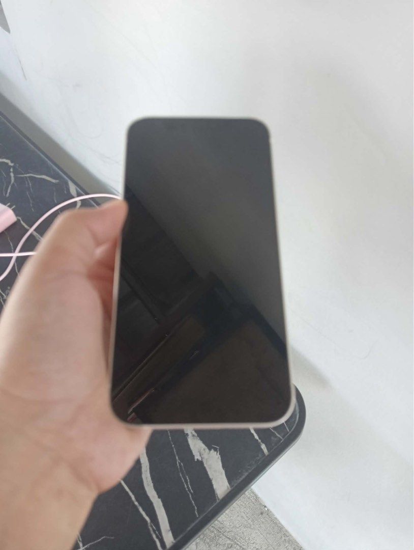 Iphone 12 128 GB NO ISSUES (Category: iPhone 12 Series) located in Manila. Submitted by chuamaroch92243 (Listing ID 1466380374, Image 2). Description: 📱 FOR SALE: iPhone 12 128GB — ₱12,000 ONLY! 🔥 ✨ 77% Battery Health ✨ 128GB Storage ✨ Openline / Factory Unlocked ✨ No Issues — 100% Working ✨ Good condition ✨ Ready to use! 💰 PRICE: ₱12,000 ONLY 📍 General Trias, Cavite Perfect as a daily phone or backup phone! ❤️ Rush sale — first serious buyer