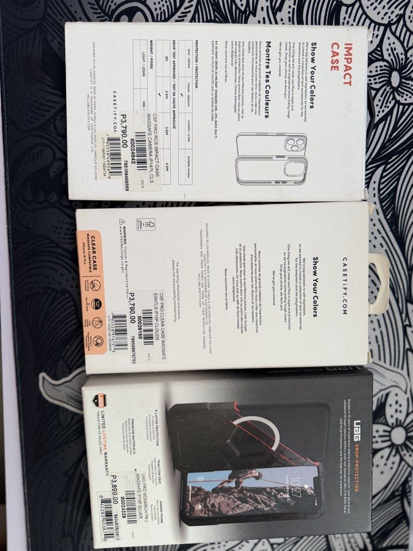 Iphone 14/15 Plus and 15 Pro case (Category: Cases & Sleeves) located in Manila. Submitted by emenel (Listing ID 1466448233, Image 1). Description: Brand new. Loc: -QC.