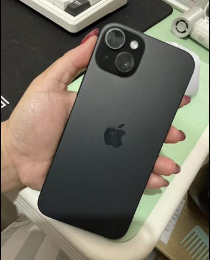 iPhone 15 plus 128 GB (Category: iPhone 15 Series) located in Marikina City. Submitted by misslemonade88 (Listing ID 1466426416, Image 2). Description: Iphone 15 plus 128GB for sale No issues Makinis No repairs w/box Loc. Marikina Magbasa bago mag PM!! Test all you want sa sure buyer! Slightly nego! 💸💸💸 RFS upgrade!.