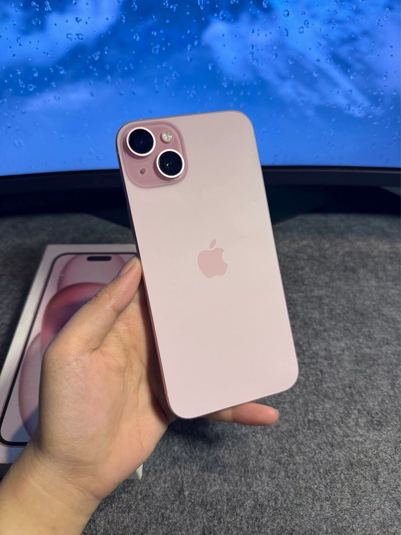 IPHONE 15 PLUS 128gb PINK (Category: iPhone 15 Series) located in Manila. Submitted by siahjane_ (Listing ID 1466444198, Image 1). Description: FOR SALE PO OR SWAP SA IOS ❤️ IPHONE 15 PLUS 128gb PINK! Factory unlocked (any sim) NTC approved 86 Orig Battery Health Truetone & Faceid working All parts are original No history of repair No issue Unli reset at check sa meetup Comes with Orig box Cable Case Tempered lnstalled 29499 📍Meet up around Nort