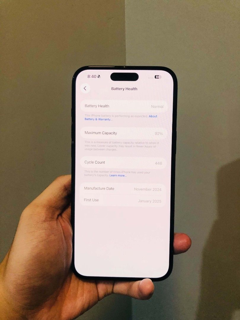 IPHONE 16 PLUS FU (Category: iPhone 16 Series) located in Manila. Submitted by mcgadgets (Listing ID 1466489997, Image 3). Description: FOR SALE OR SWAP (IOS ONLY) IPHONE 16 PLUS 128GB FU -All Working -92BH -ZP/A Variant (LOCAL VARIANT) -Openline (anysim) -Unli Reset/Check issue : sign of usage inclusion : orig box, rep cord, and case meycauayan bulacan PM IF INTERESTED ! .