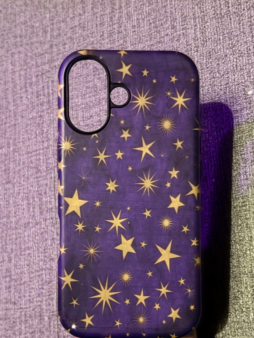 iPhone 17 Case & Screen Protector Bundle (Category: Cases & Sleeves) located in Taguig. Submitted by kaiaworld (Listing ID 1466539663, Image 2). Description: Take All for ₱1,000! Prices if bought individually: Liquid Silicone Velvet Soft Shockproof Phone Case (Purple) – ₱200 Vintage Magic Star 2-in-1 Double Layer Phone Case – ₱190 Minimalist Blurred Stars Phone Case – ₱170 Cityscape Illustration 2-in-1 Anti-Fall Phone Case – ₱99 Cardamom Green Pr