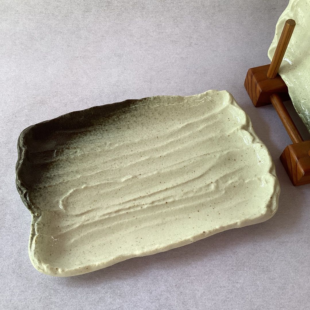 Japanese Wabi-Sabi Rectangular Stoneware Serving Plates (Category: Other Kitchenware & Tableware) located in Davao. Submitted by eclectic1925 (Listing ID 1466412757, Image 3). Description: Php175 each (4 available) Japanese Wabi-Sabi Rectangular Stoneware Serving Plates H: 1 inch L: 8.8 inches W: 6 inches Please REVIEW PHOTOS We use 100% repurposed packaging materials SF starts at Php70 via Flash Express First to pay.