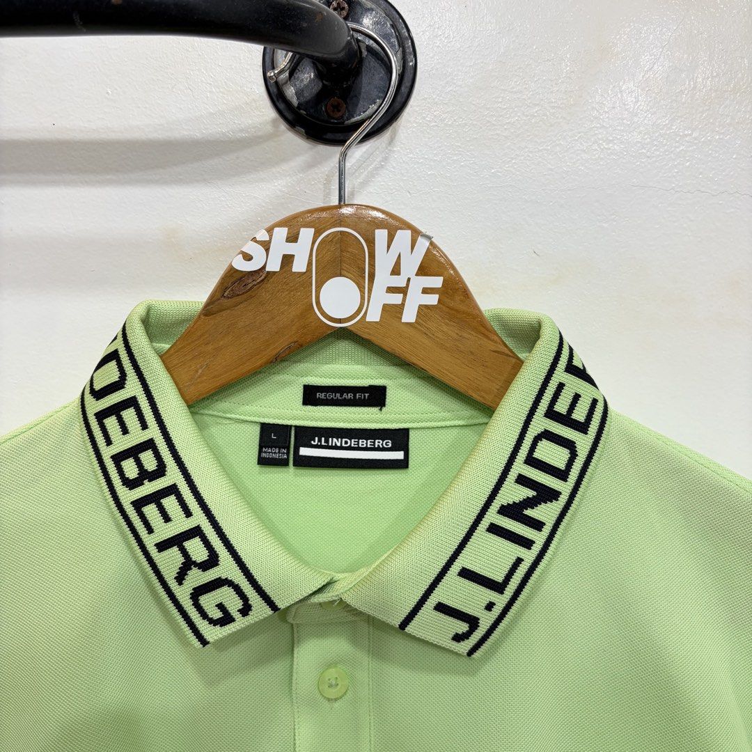 j.lindeberg (Category: Tshirts & Polo Shirts ) located in Santa Rosa. Submitted by gardenofthrifts (Listing ID 1466467327, Image 3). Description: Shirt ₱2880 Large Width: 22.5 Length: 28.5 10/10 Condition Comment “Mine” below to purchase..