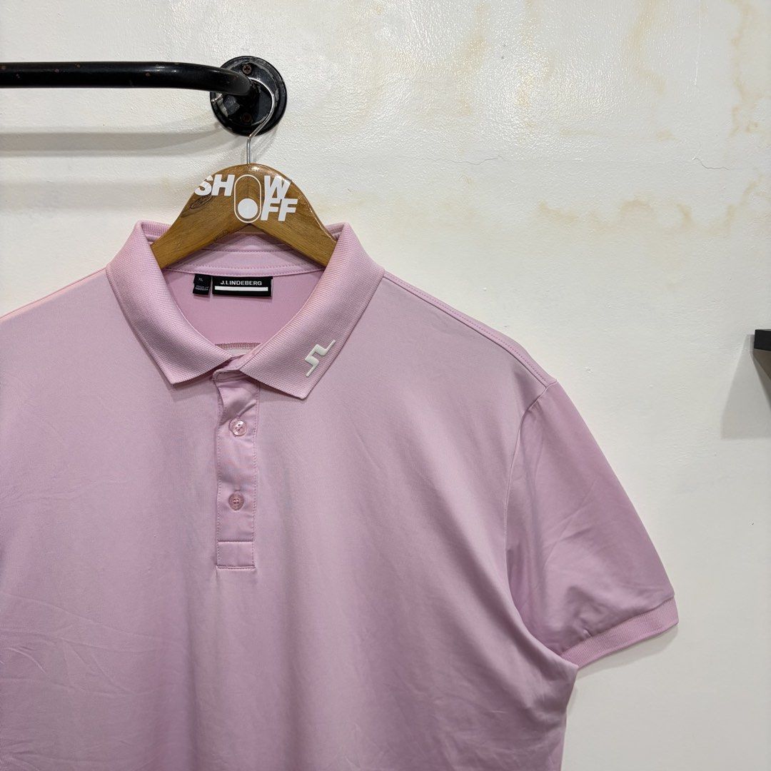 j.lindeberg (Category: Tshirts & Polo Shirts ) located in Santa Rosa. Submitted by gardenofthrifts (Listing ID 1466468731, Image 3). Description: Shirt ₱2880 XL Width: 24 Length: 30 10/10 Condition Comment “Mine” below to purchase..