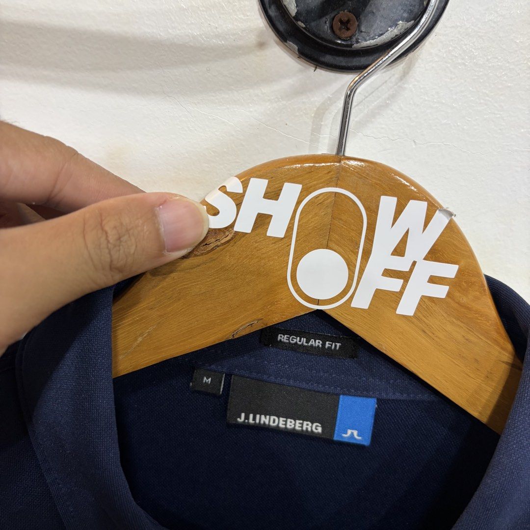 j.lindeberg (Category: Tshirts & Polo Shirts ) located in Santa Rosa. Submitted by gardenofthrifts (Listing ID 1466560520, Image 3). Description: Shirt ₱2880 M/L Width: 21 Length: 28 10/10 Condition Comment “Mine” below to purchase..