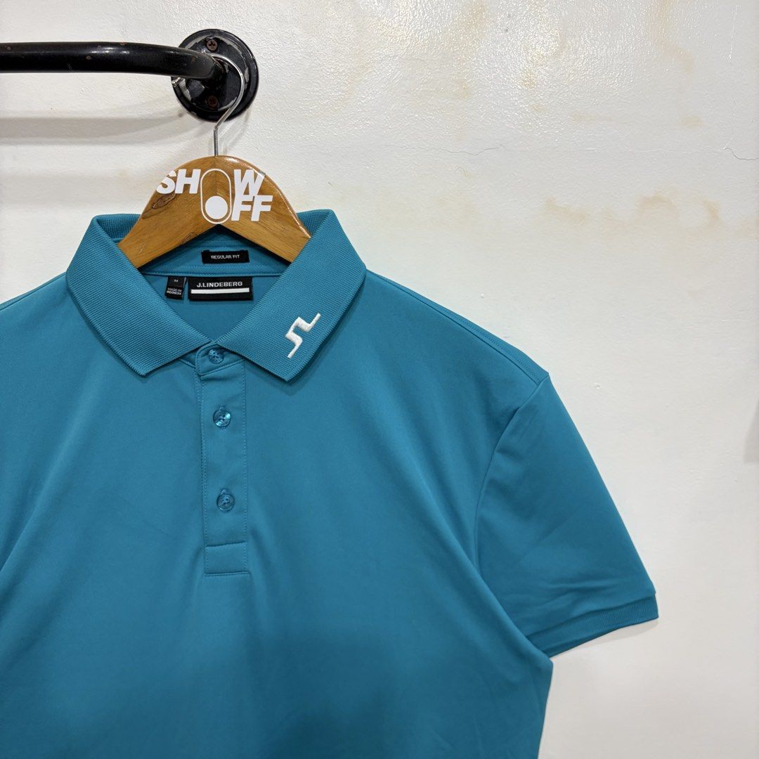 j.lindeberg (Category: Tshirts & Polo Shirts ) located in Santa Rosa. Submitted by gardenofthrifts (Listing ID 1466560617, Image 3). Description: Shirt ₱2880 M/L Width: 21 Length: 28 10/10 Condition Comment “Mine” below to purchase..