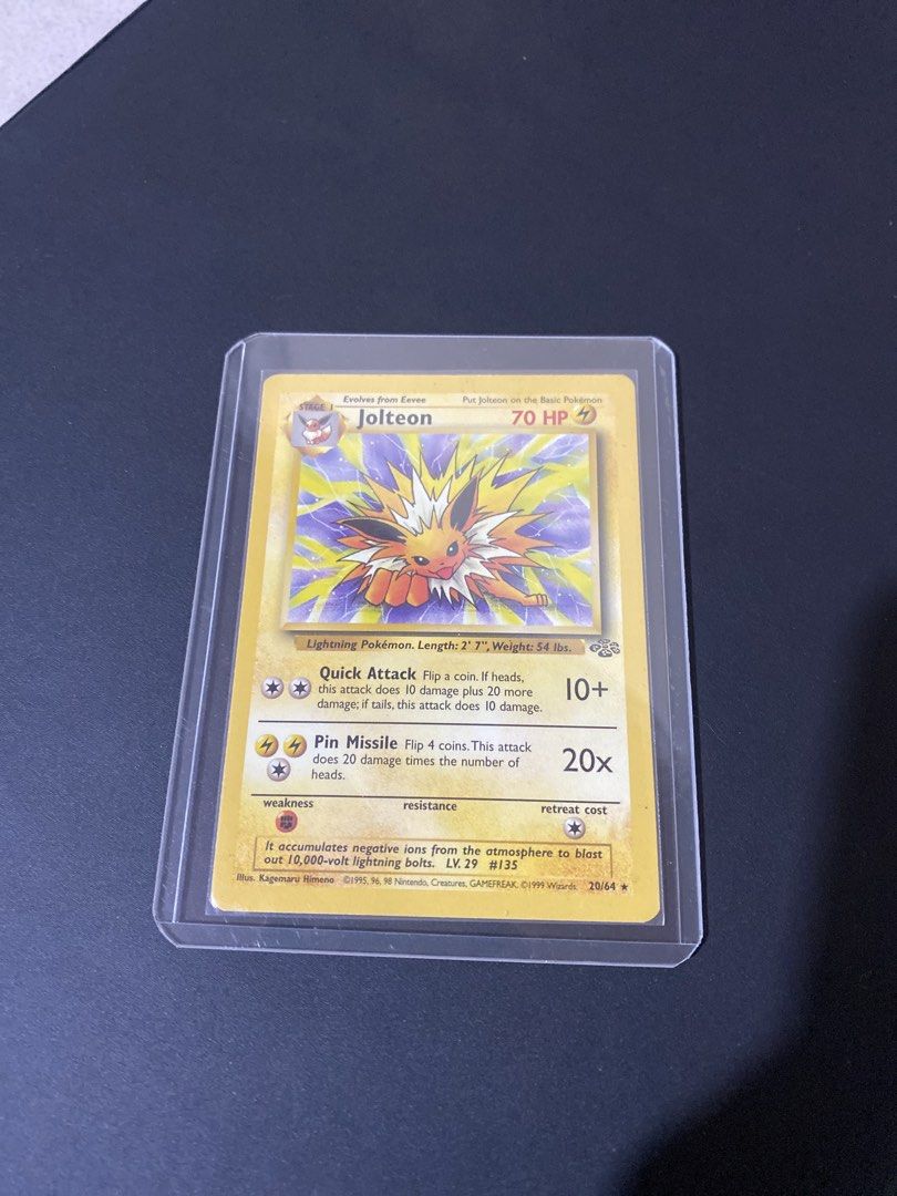 Jolteon 20/64 Rare (Category: Raw Singles) located in Cainta. Submitted by narraveranda (Listing ID 1466475729, Image 1). Description: .