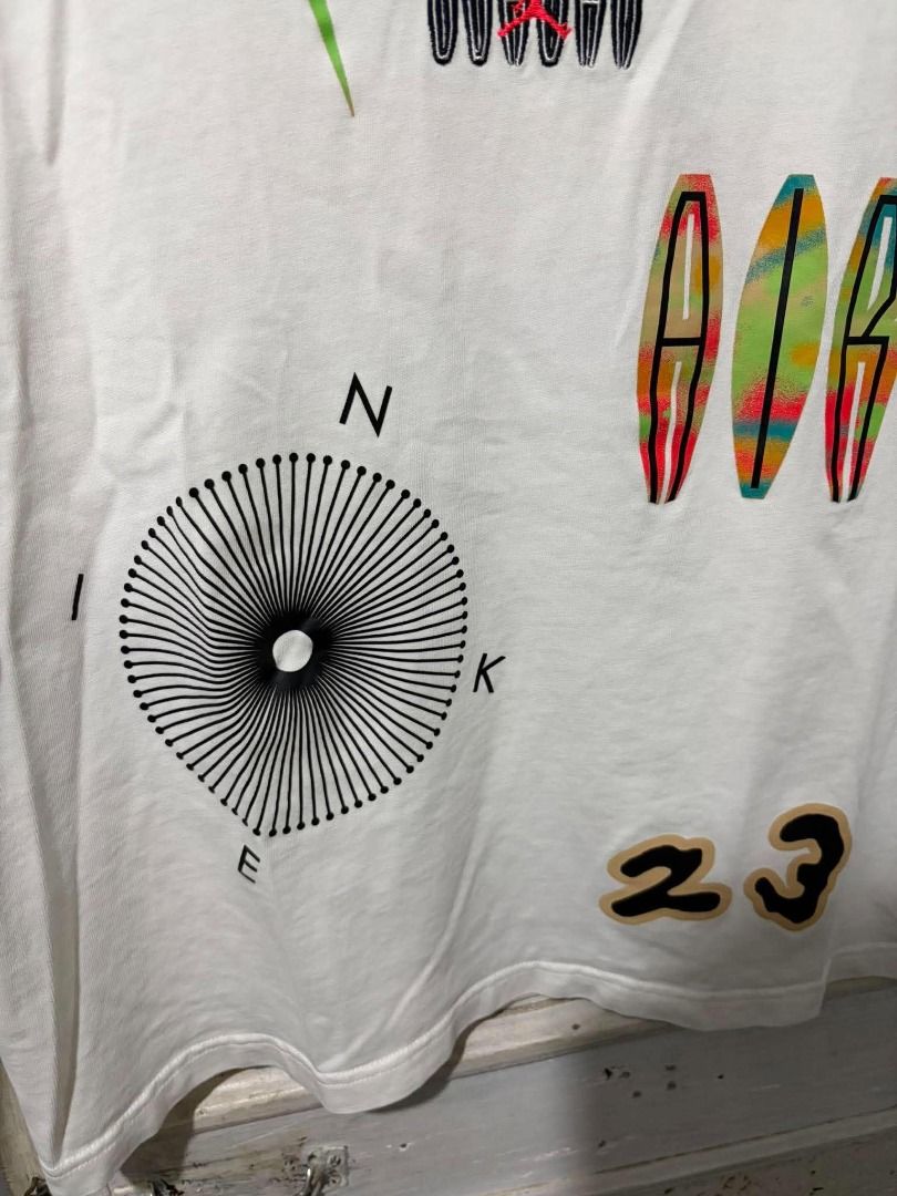 Jordan Flight MVP 85 (Category: Tshirts & Polo Shirts ) located in Caloocan City. Submitted by blackrainxd (Listing ID 1466418700, Image 3). Description: Excellent Condition Size L on tag Width 21 Length 26.5 Color rate 9/10 Pinhole 550 + Shipping fee Tuguegarao City, Cagayan 📍.