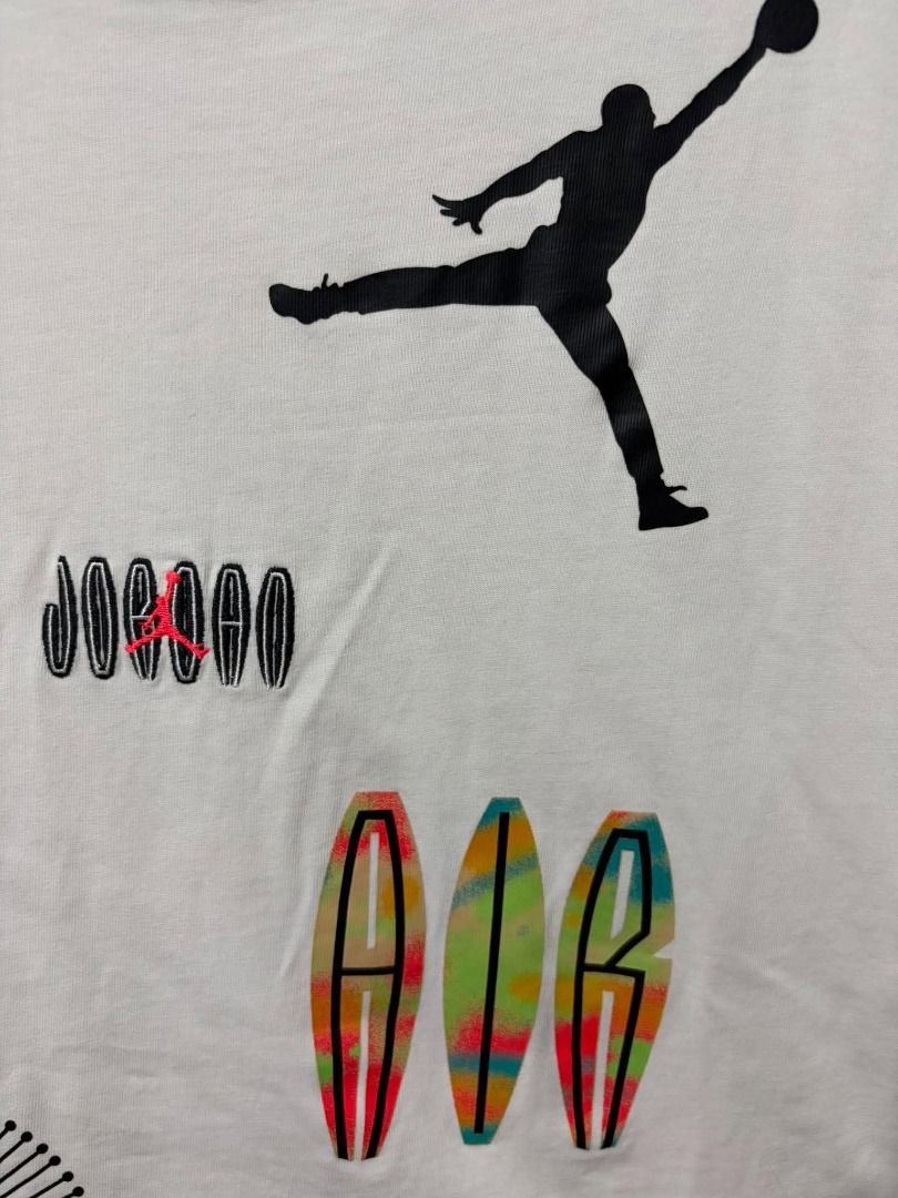 Jordan Flight MVP 85 (Category: Tshirts & Polo Shirts ) located in Caloocan City. Submitted by blackrainxd (Listing ID 1466418700, Image 2). Description: Excellent Condition Size L on tag Width 21 Length 26.5 Color rate 9/10 Pinhole 550 + Shipping fee Tuguegarao City, Cagayan 📍.
