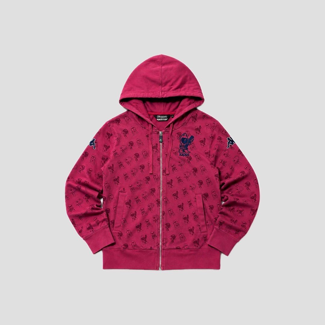 kappa aop zip up hoodie (Category: Hoodies) located in Bacoor. Submitted by striped_boyz (Listing ID 1466421002, Image 1). Description: kappa aop zip up hoodie 18.5W 23L 10/10 condition no issue 599 free shipping.