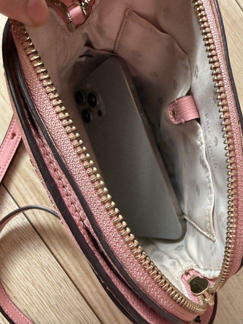Kate Spade (Category: Luxury Bags & Wallets) located in Manila. Submitted by mariadarna (Listing ID 1466551157, Image 3). Description: Kate Spade barbie pink sling bag bought in Japan 💯 original ‼️.