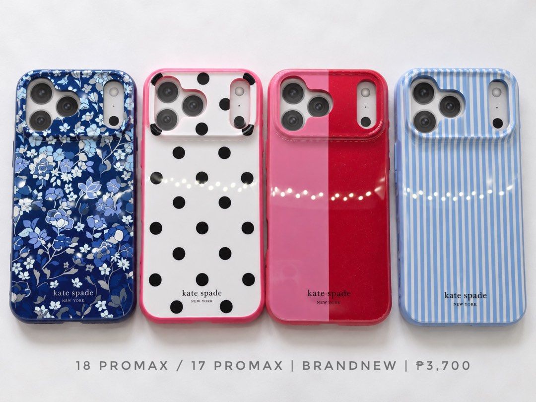 Kate Spade Case 17 Promax / 18 Promax (Category: Cases & Sleeves) located in Zaragoza. Submitted by kathramosss (Listing ID 1466368710, Image 1). Description: .