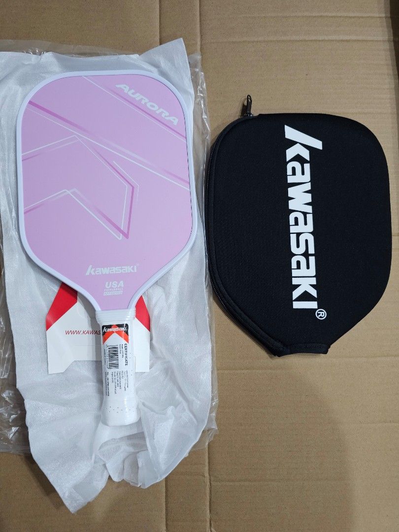 Kawasaki Aurora Pickleball Paddle Racket Pink (Category: Racket and Ball Sports) located in Manila. Submitted by havrehomes (Listing ID 1466400444, Image 3). Description: gcash lalamove binondo manila.