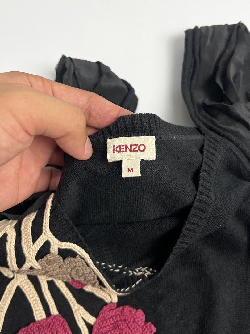 Kenzo (Category: Blouses) located in Tacloban City. Submitted by donsthrift (Listing ID 1466513575, Image 3). Description: 16 Width 24 Length.