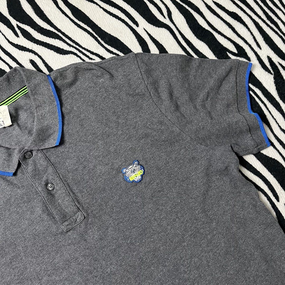 Kenzo side logo polo (Category: Tshirts & Polo Shirts ) located in Manila. Submitted by royaldripmanila (Listing ID 1466349983, Image 2). Description: No issue Excellent condition W23 L29.