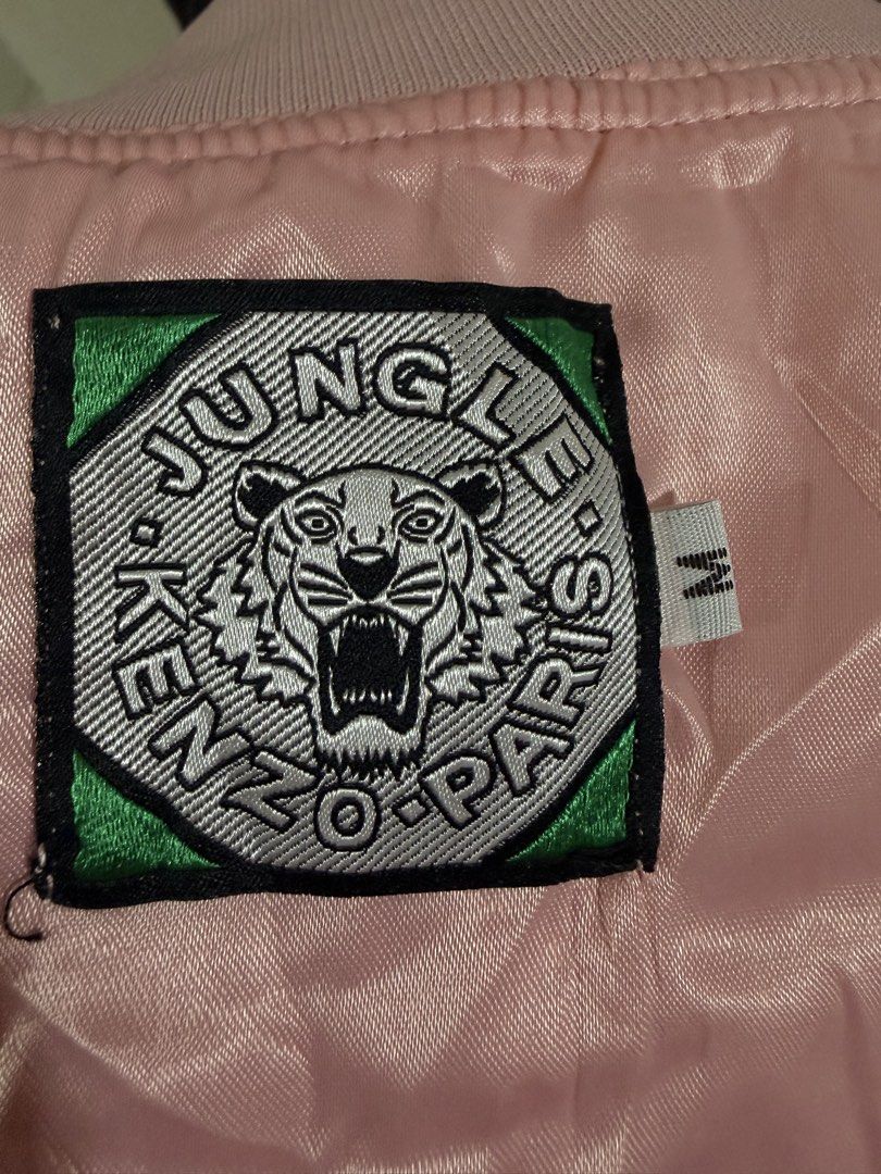 KENZO VARSITY CROP JACKET (Category: Coats, Jackets and Outerwear) located in Cavite. Submitted by smcclothing (Listing ID 1466494029, Image 3). Description: Medium on tag 21x20 Brand new cotton.