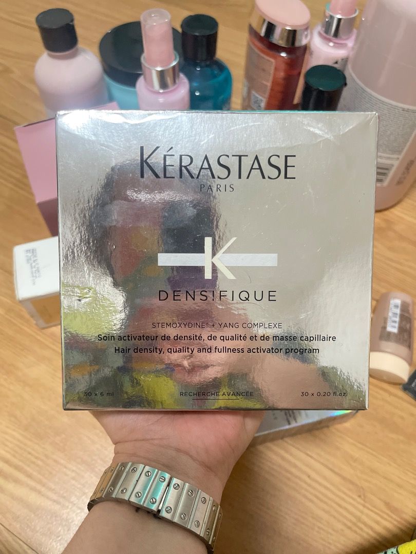 Kerastase Densinfique 30 Ampoules (Category: Hair) located in Manila. Submitted by butterfly623 (Listing ID 1466558236, Image 1). Description: 2 boxes left Take 2 for 15k.