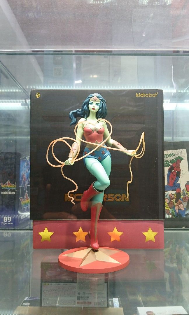 Kidrobot Wonder Woman (Category: Figurines & Statues) located in Manila. Submitted by vladimirkyle (Listing ID 1466464125, Image 1). Description: 🦸‍♀️ FOR SALE — Kidrobot Wonder Woman Collectible Figure Kidrobot Wonder Woman Statue/Figure Great piece for DC Comics and Wonder Woman collectors! Details: • Brand: Kidrobot • Character: Wonder Woman • Includes original display box • Detailed sculpt and vibrant colors • Great for collection or display