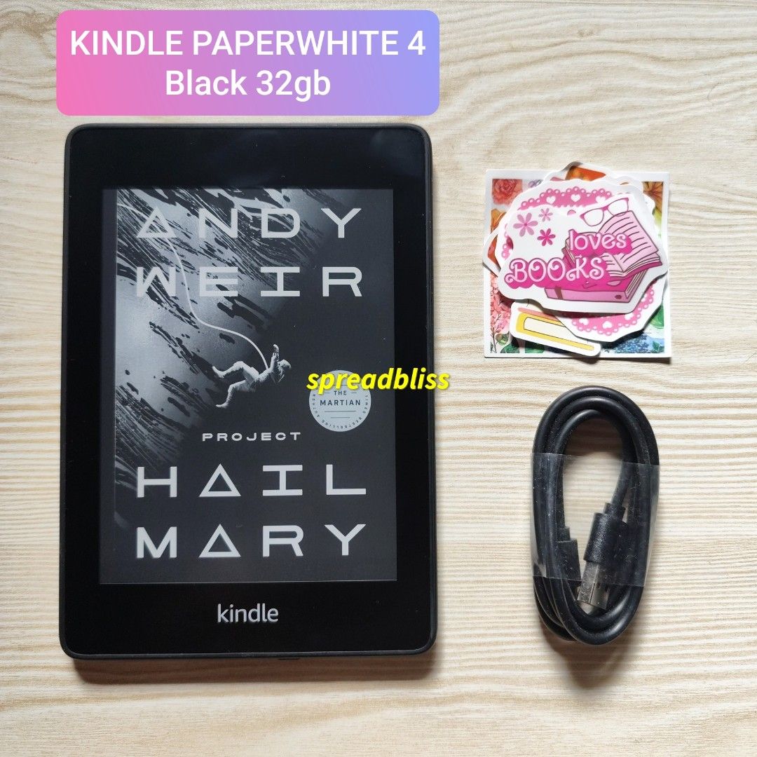 Kindle Paperwhite 4 Black 32gb (Category: E-Readers) located in Manila. Submitted by spreadbliss (Listing ID 1466393099, Image 1). Description: KINDLE PAPERWHITE 4 Black 32gb 10th Gen Smooth Inclusions: Unit, cable, free stickers 📌 Manila Nationwide shipping MOP: COD/COP, GCash/Maya, bank transfer MOD: Grab, Lalamove, J&T, LBC NO LOWBALLERS PLS. Thank you! Follow for more available units.