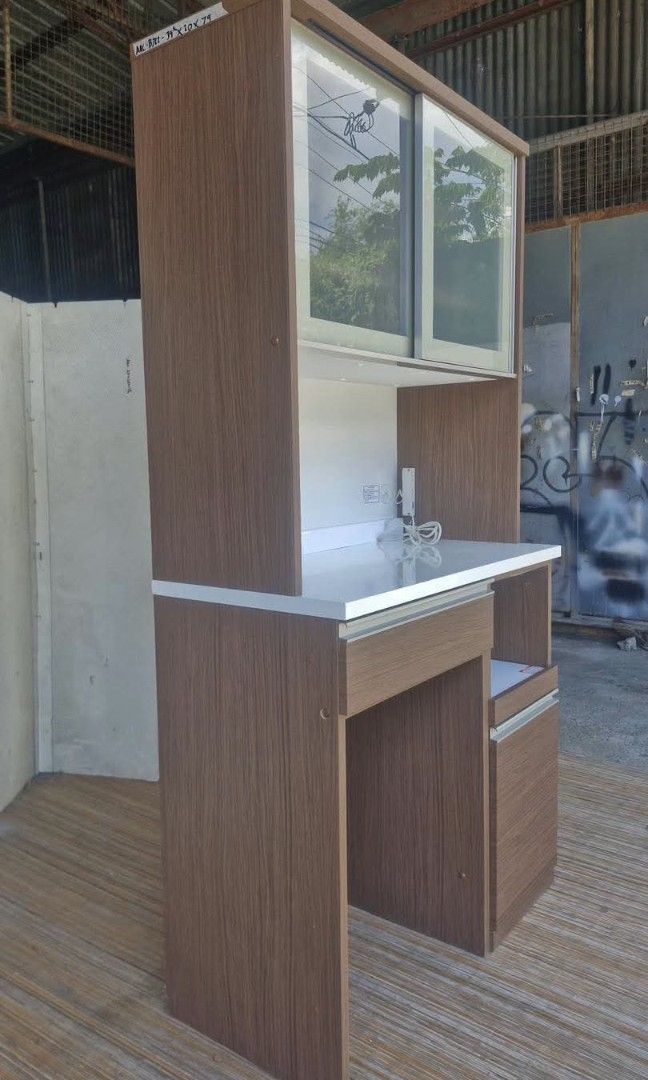 Kitchen Organizer (Category: Shelves, Cabinets & Racks) located in Meycauayan. Submitted by marygracecasimiro (Listing ID 1466491091, Image 2). Description: Nitori Modular Kitchen Organizer L39.5 x W20 x H79 Price: 8,500🩷.