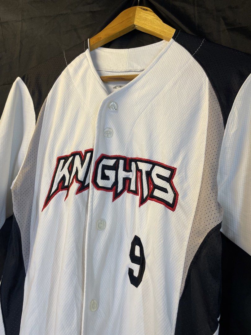 KNIGHTS BASEBALL JERSEY (Category: Tshirts & Polo Shirts ) located in Manila. Submitted by deyl_itzwhtt (Listing ID 1466443564, Image 2). Description: W19XL29.5 -31 No Issue✅.